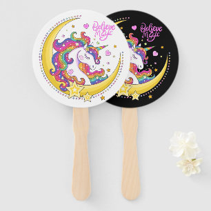 Unicorn Magic Hand Fans