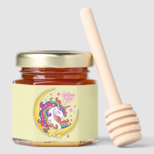 Unicorn Magic Honey Jar Favors