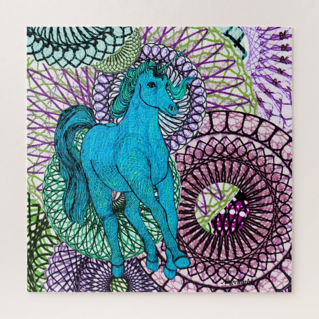 Unicorn Magic Jigsaw Puzzle (Vertical)