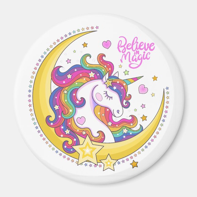 Unicorn Magic Magnet (Front)