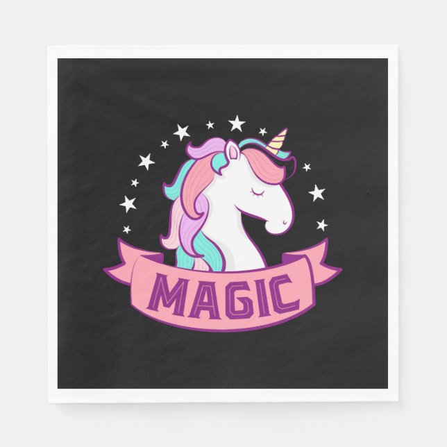 UNICORN MAGIC           NAPKINS (Front)