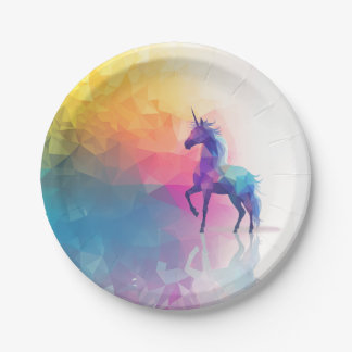 Unicorn Magic Paper Plates