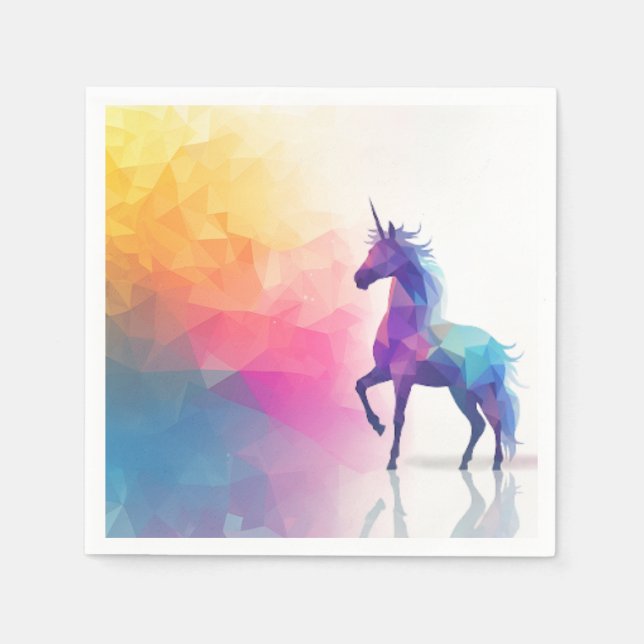 Unicorn Magic - Party  Napkins (Front)