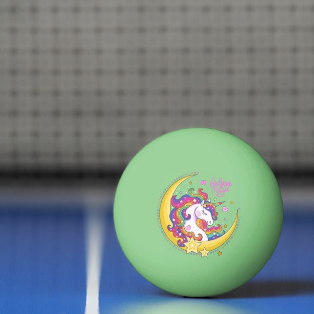 Unicorn Magic Ping Pong Balls (Net)