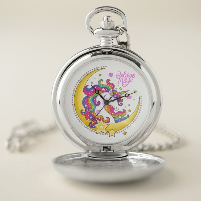 Unicorn Magic Pocket Watch (Inside)