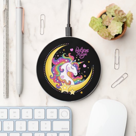 Unicorn Magic Wireless Charger (Desk)