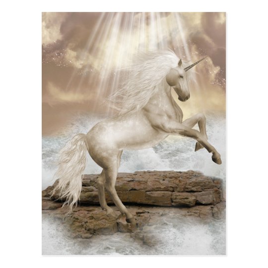 Unicorn Magical Beauty Postcard