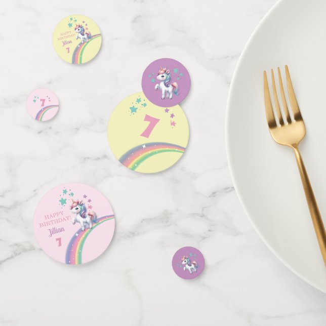 Unicorn Magical Birthday Party  Confetti (Group)
