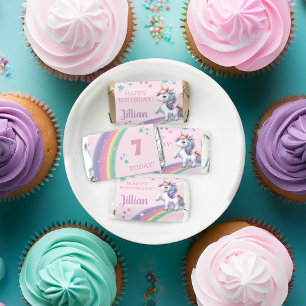 Unicorn Magical Birthday Party Hershey's Miniatures