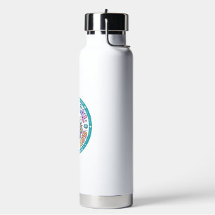 Unicorn Magical Book Club Funny Shirt Graphic_1 Water Bottle