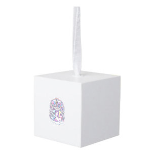 Unicorn Magical Little Squad Graphic Design Produc Cube Ornament