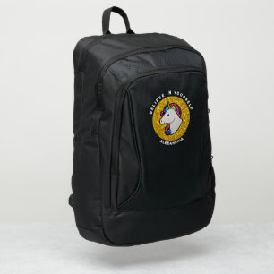 Unicorn Magical Rainbow Glitter Kids Cute Port Authority® Backpack