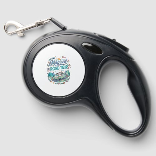 Unicorn Magical Road Trip Print Ready POD Artwork_ Retractable Pet Leash