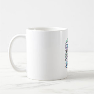 Unicorn Mama Energy Kawaii Vector Design_1 Coffee Mug