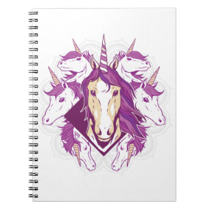 Unicorn mandala notebook