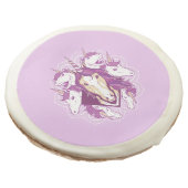 Unicorn Mandala Sugar Cookie (Angled)