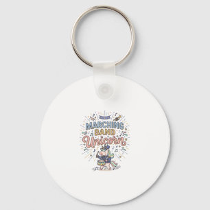 Unicorn Marching Band Unicorn Print Ready Marketpl Keychain