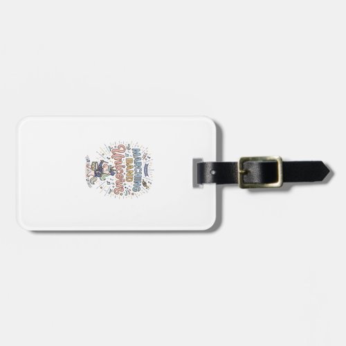 Unicorn Marching Band Unicorn Print Ready Marketpl Luggage Tag
