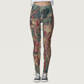 Medieval Unicorn Pattern All-Over Print Plus Size Leggings – The