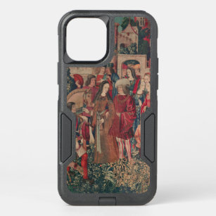 Unicorn Medieval Art - Hunters Return to Castle OtterBox Commuter iPhone 12 Case