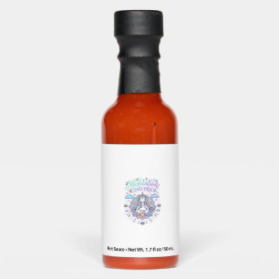 Unicorn Meditation Unicorn White Background Vector Hot Sauces
