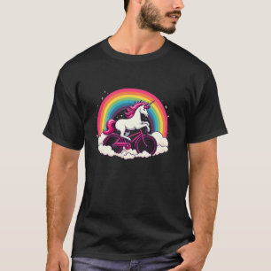 Unicorn Mermaid Riding Monster Truck Birthday Part T-Shirt