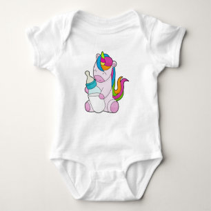 Unicorn Milk bottle Baby Bodysuit