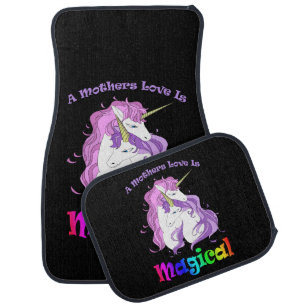 Unicorn Mom A Mothers Love Is Magical Car Floor Mat