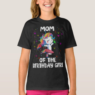 Unicorn Mom Of The Birthday Girl T-Shirt