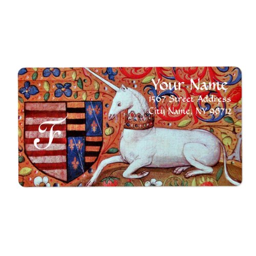 UNICORN Monogram Label