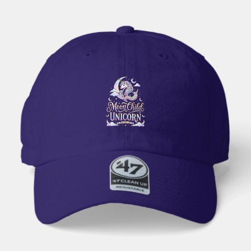 Unicorn Moon Child Unicorn Original Zazzle Design_ 47 Brand Hat