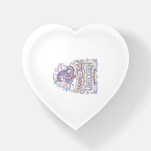 Unicorn Moon Child Unicorn Original Zazzle Design_ Paperweight