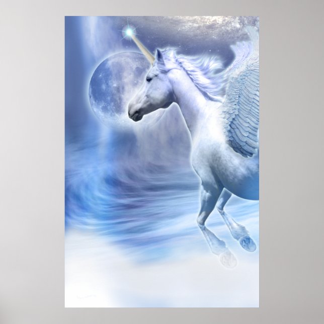 UNICORN MOON FLIGHT POSTER (Front)
