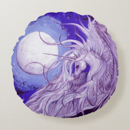 Unicorn Moon Pillow