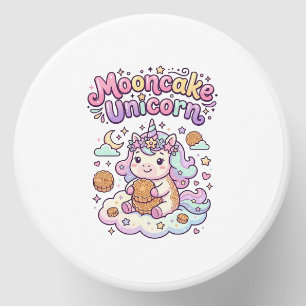Unicorn Mooncake Unicorn Charming Apparel Graphic_ Mini Candle Favors