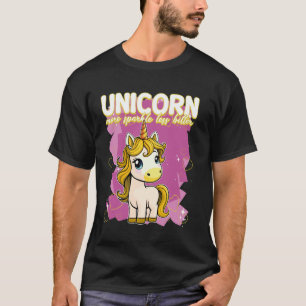 Unicorn More Sparkle Less Bitter Unicorn T-Shirt