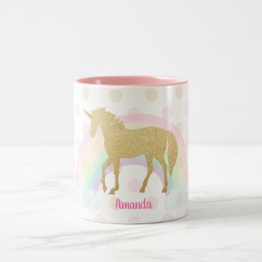 Unicorn Mug, Glitter Unicorn Mug