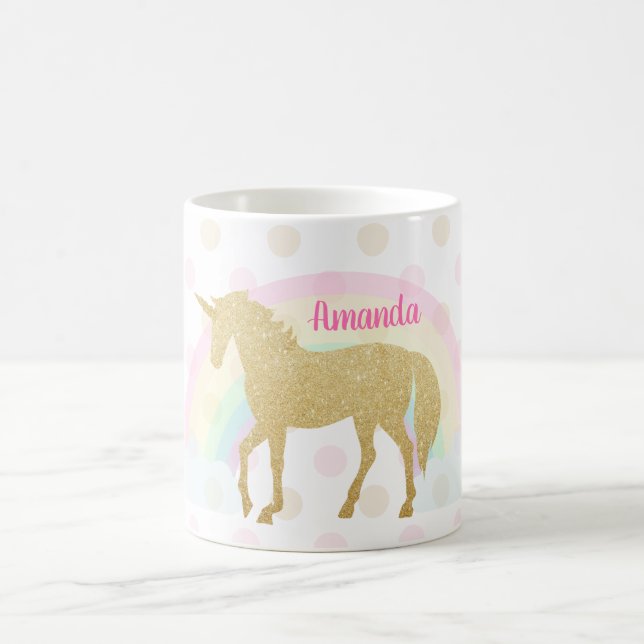 Unicorn Mug, Glitter Unicorn Mug (Center)