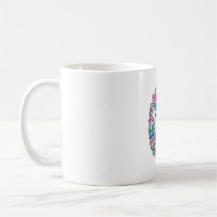 Unicorn Mushroom Unicorn Magic Colorful POD Artwor Coffee Mug
