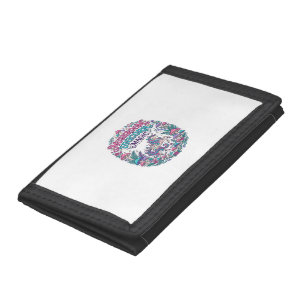 Unicorn Mushroom Unicorn Magic Colorful POD Artwor Tri-fold Wallet