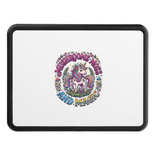 Unicorn Mushrooms Moss and Magic Commercial Shirt  Hitch Cover