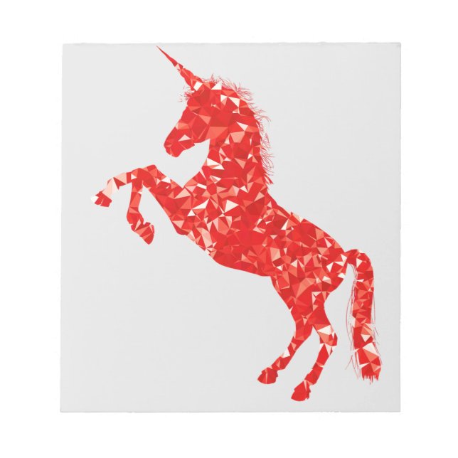Unicorn Mythical creature fairy tale Notepad (Front)