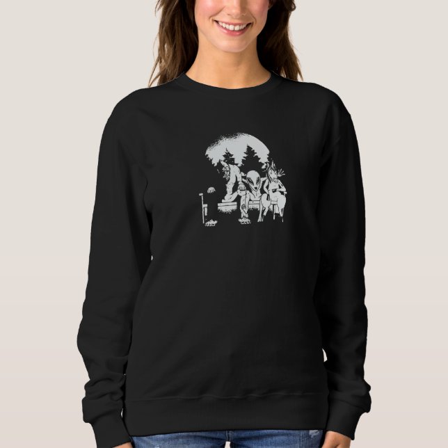 Unicorn Mythical Creatures Pegasus Sweatshirt (Front)