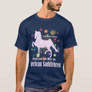 Unicorn Myths And Legends American Saddlebred T-Shirt