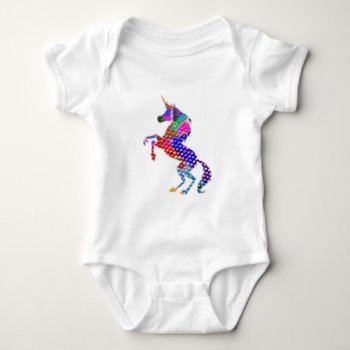 Unicorn   Nature N Dreams Baby Bodysuit by LOWPRICESALES at Zazzle