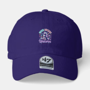 Unicorn Neon Arcade Unicorn Retro Style Product Gr 47 Brand Hat