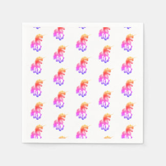 Unicorn Neon Napkins