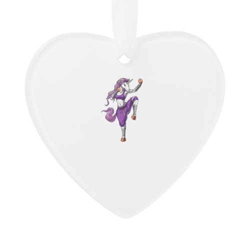 Unicorn Ninja Karate Kickboxing Muay Thai Martial  Ornament