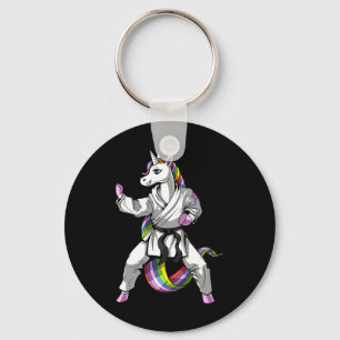 Unicorn Ninja Karate Martial Art Kickboxing Taekwo Keychain