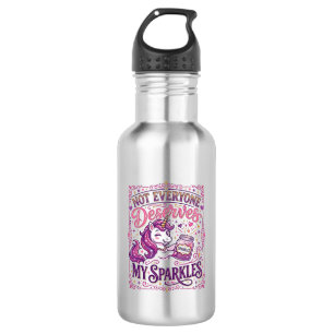 Unicorn Not Everyone Deserves My Sparkles Stylish Stainless Steel Water Bottle
